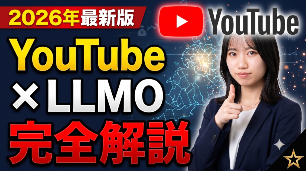 YouTubeのLLMO対策とは？AI検索で引用される動画の作り方