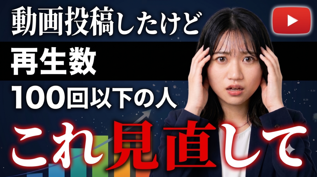 企業YouTubeが伸びない原因７つと改善策｜再生数を伸ばす見直しポイント
