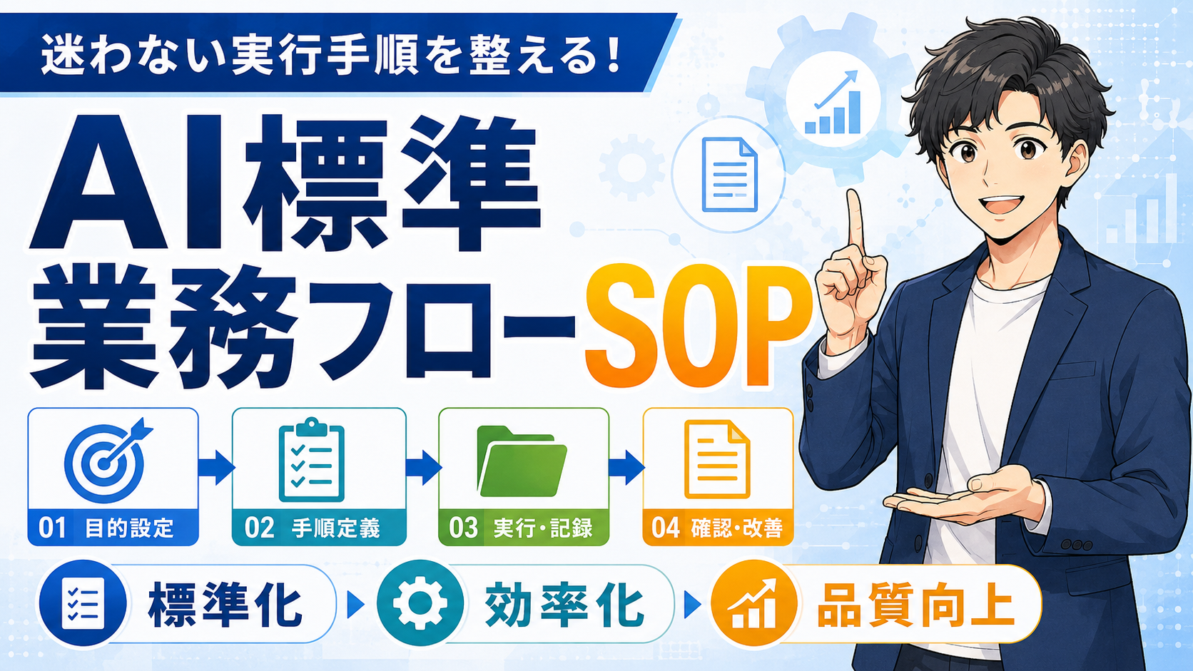 AI標準業務フローSOP