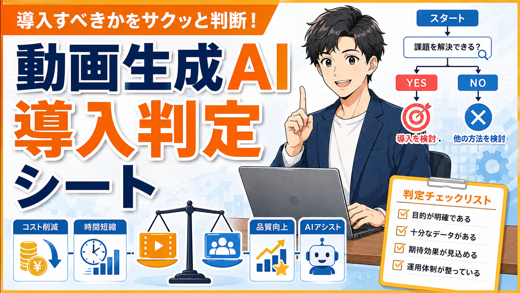 動画生成AI導入判定シート